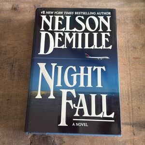EUC Night Fall Novel by Nelson DeMille, Hardcover, Pre-owned, Vintage